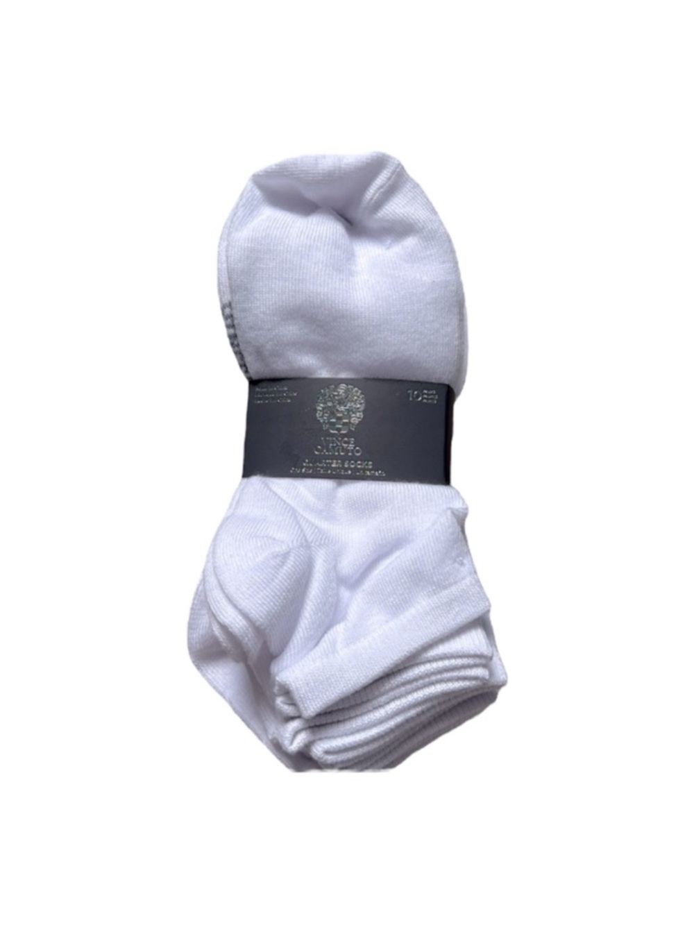 Women’s Vince Camuto White Crew Socks 10 Pack